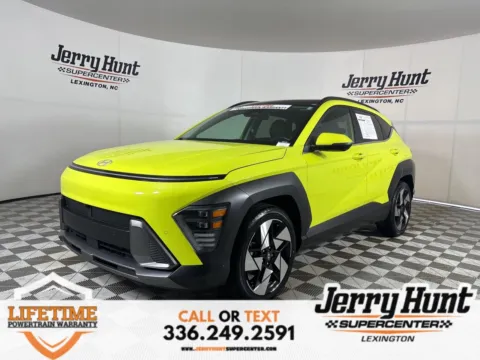 Yellow 2024 Hyundai Kona Limited for sale in Lexington, NC