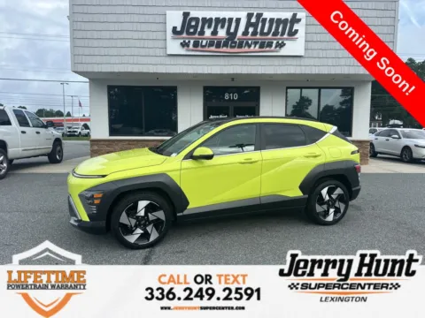 Yellow 2024 Hyundai Kona Limited for sale in Lexington, NC