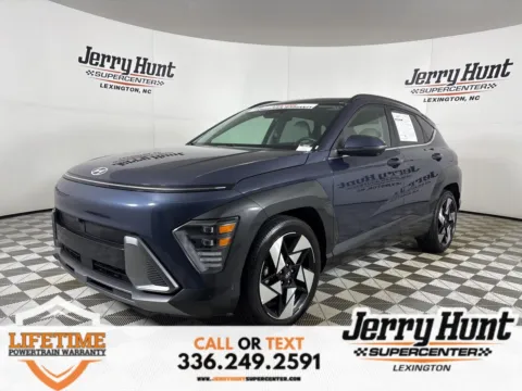 Blue 2024 Hyundai Kona Limited for sale in Lexington, NC