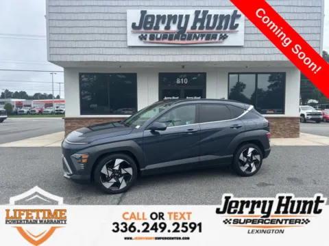 Blue 2024 Hyundai Kona Limited for sale in Lexington, NC