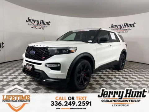 White 2022 Ford Explorer ST for sale in Lexington, NC