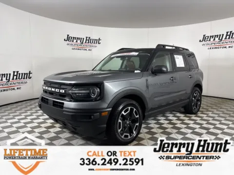 Gray 2022 Ford Bronco Sport Outer Banks for sale in Lexington, NC