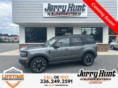 Gray 2022 Ford Bronco Sport Outer Banks for sale in Lexington, NC