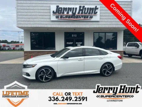 White 2022 Honda Accord Sport 2.0T for sale in Lexington, NC