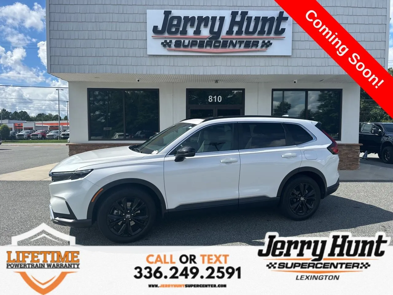White 2024 Honda CR-V Hybrid Sport Touring for sale in Lexington, NC
