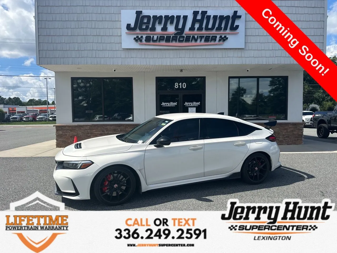 White 2024 Honda Civic Type R for sale in Lexington, NC