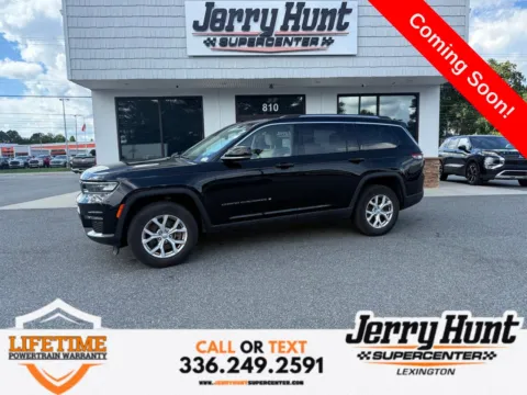 Black 2021 Jeep Grand Cherokee L Limited for sale in Lexington, NC
