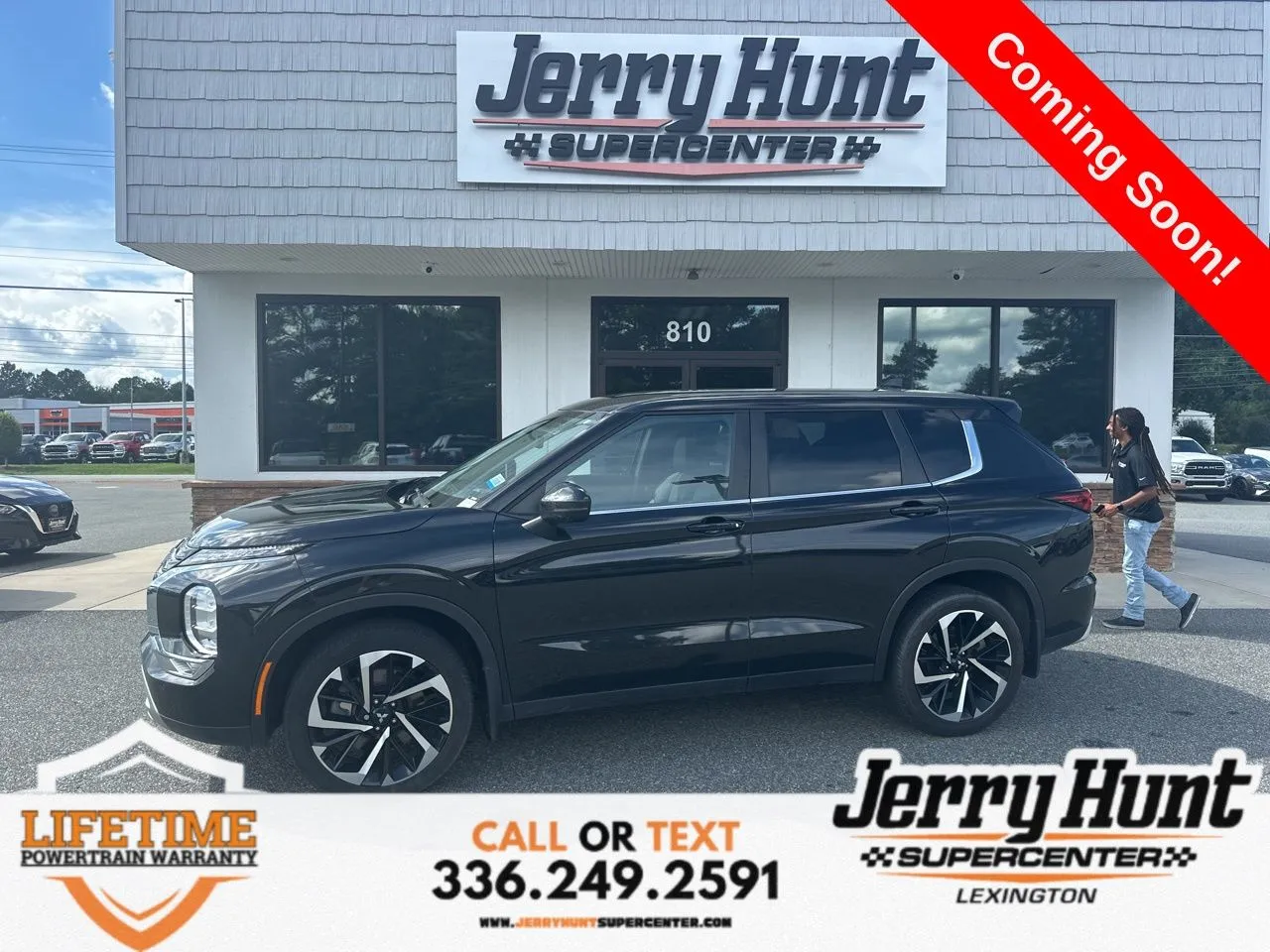 Black 2023 Mitsubishi Outlander SE for sale in Lexington, NC