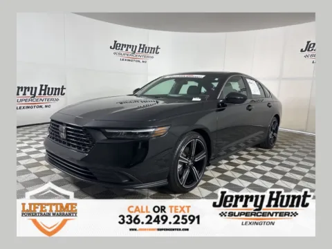 Black 2025 Honda Accord Hybrid Sport for sale in Lexington, NC