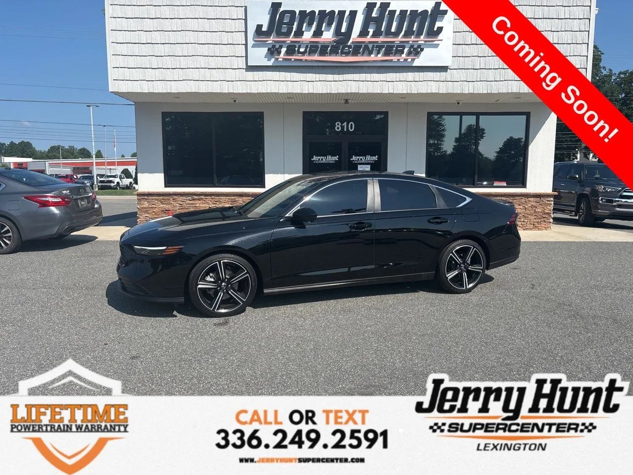 Black 2025 Honda Accord Hybrid Sport for sale in Lexington, NC