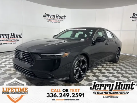 Black 2025 Honda Accord Hybrid Sport for sale in Lexington, NC