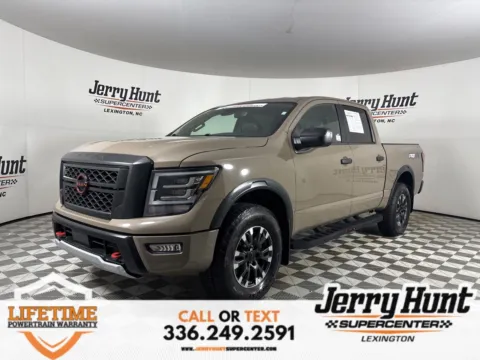 Beige 2024 Nissan Titan PRO-4X for sale in Lexington, NC