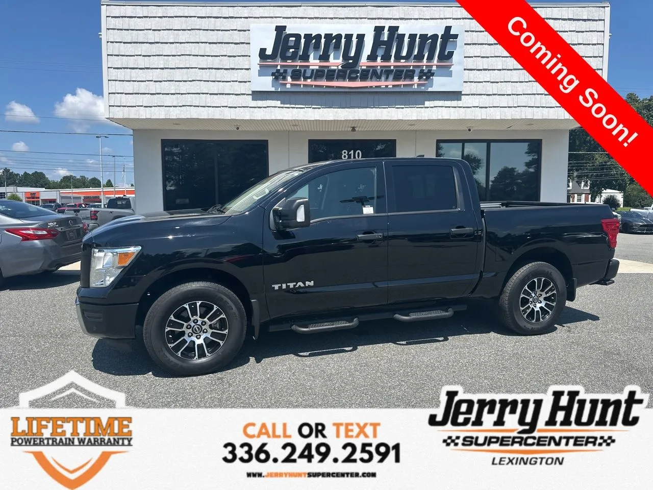 Black 2024 Nissan Titan SV for sale in Lexington, NC