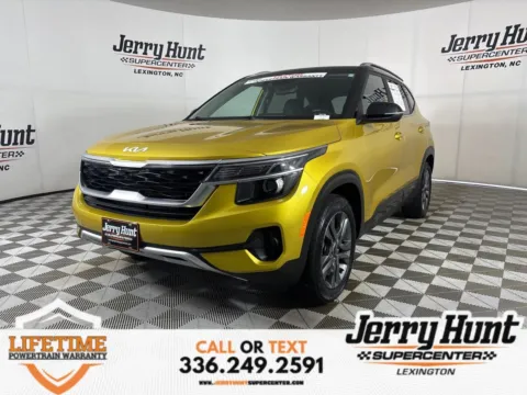 Yellow 2023 Kia Seltos S for sale in Lexington, NC