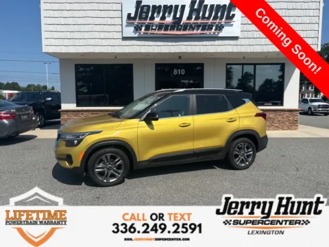 Yellow 2023 Kia Seltos S for sale in Lexington, NC