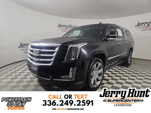 Black 2015 Cadillac Escalade ESV Premium for sale in Lexington, NC