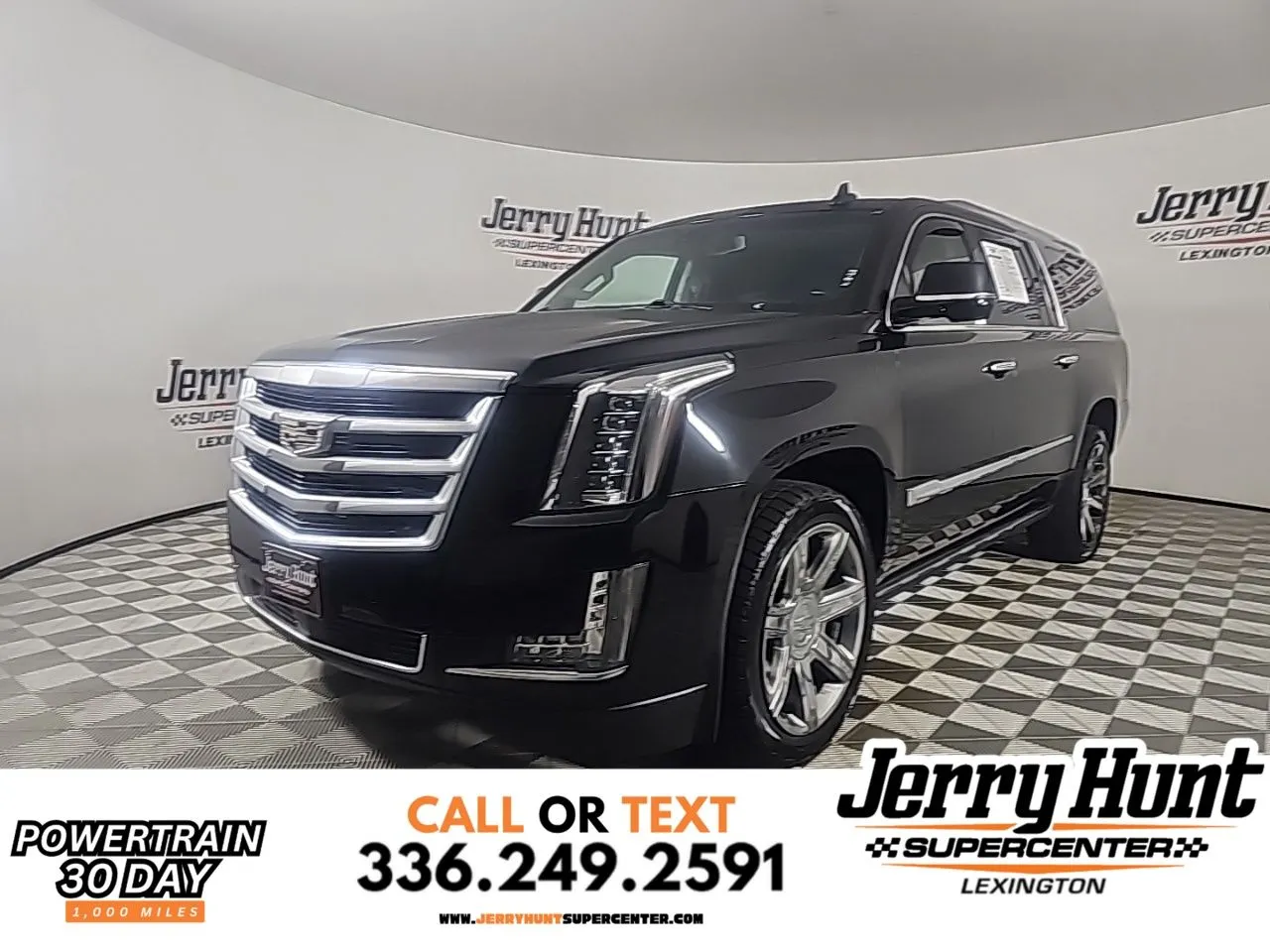 Black 2015 Cadillac Escalade ESV Premium for sale in Lexington, NC