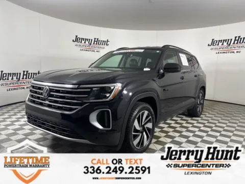 Black 2024 Volkswagen Atlas 2.0T SE w/Technology for sale in Lexington, NC
