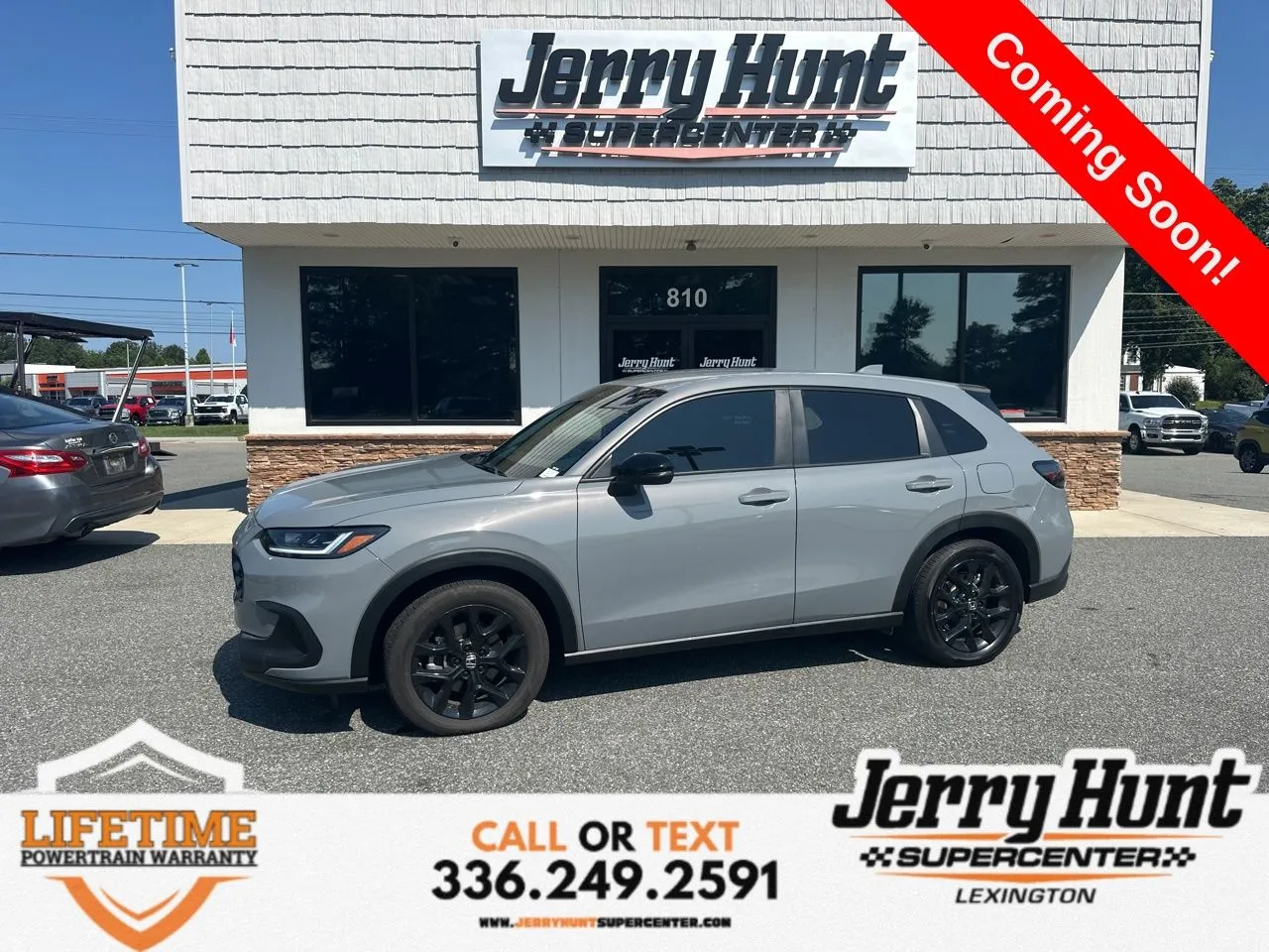 Gray 2024 Honda HR-V Sport for sale in Lexington, NC