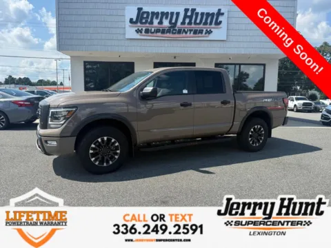 Beige 2024 Nissan Titan PRO-4X for sale in Lexington, NC