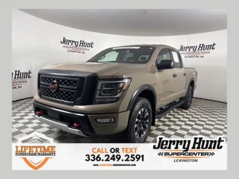 Beige 2024 Nissan Titan PRO-4X for sale in Lexington, NC
