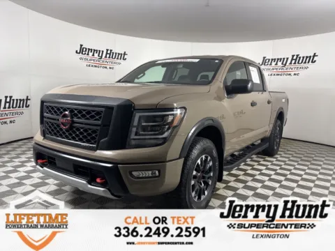 Beige 2024 Nissan Titan PRO-4X for sale in Lexington, NC