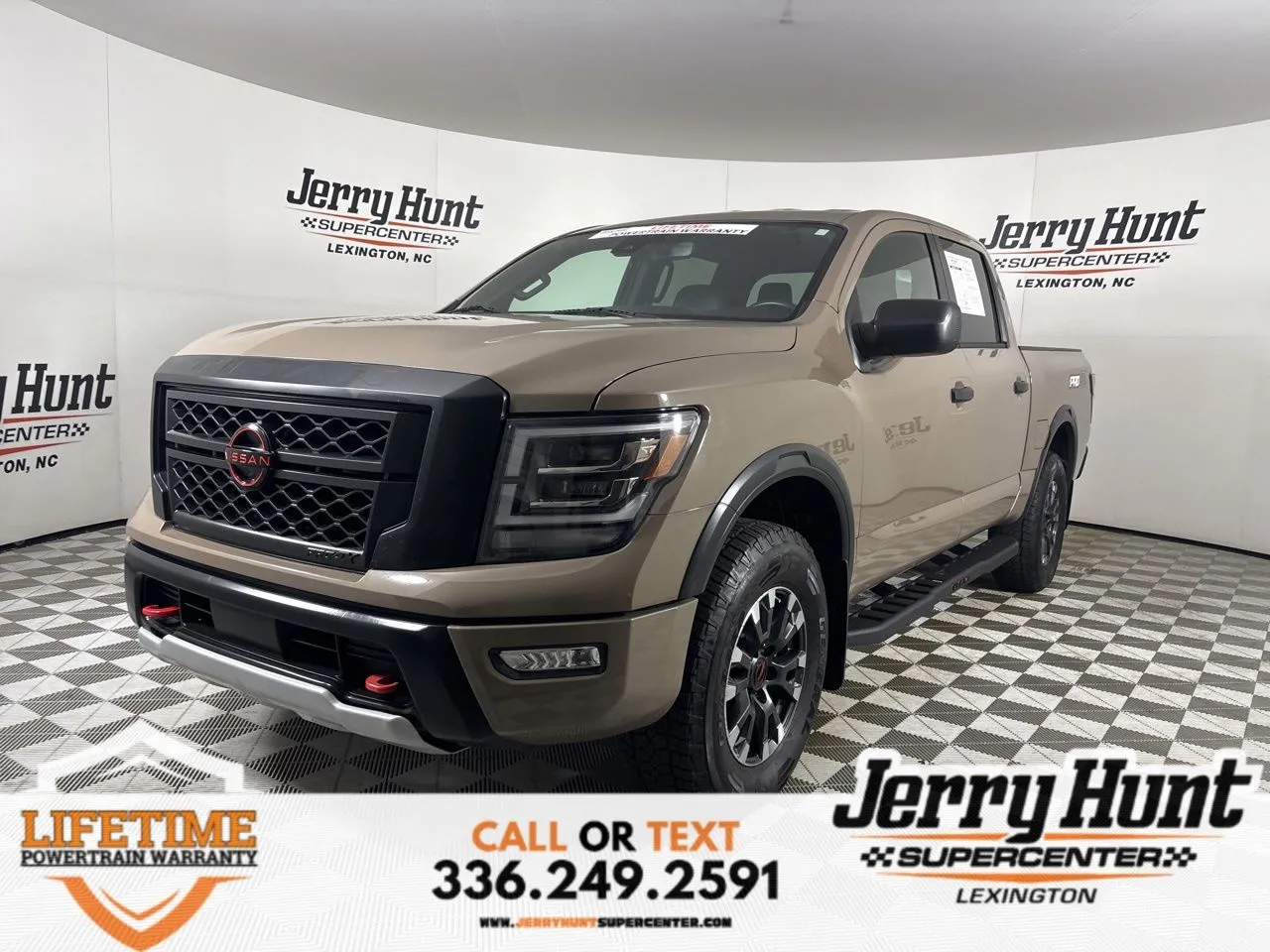 Beige 2024 Nissan Titan PRO-4X for sale in Lexington, NC