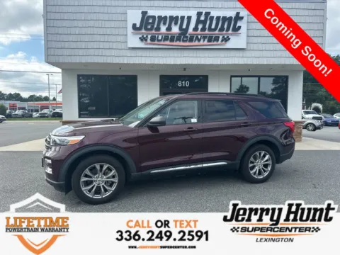 Red 2022 Ford Explorer XLT for sale in Lexington, NC