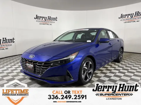 Blue 2023 Hyundai Elantra Limited for sale in Lexington, NC