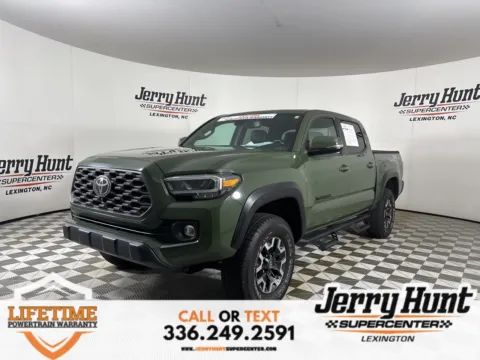 Green 2021 Toyota Tacoma TRD Off-Road for sale in Lexington, NC