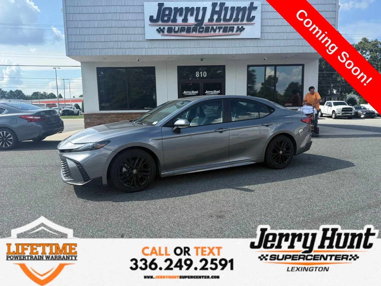 Gray 2025 Toyota Camry SE for sale in Lexington, NC