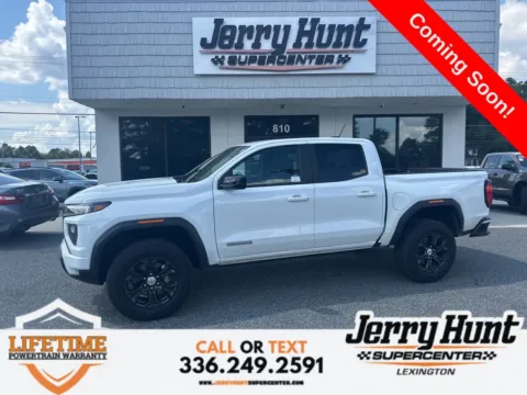 White 2024 GMC Canyon Elevation for sale in Lexington, NC