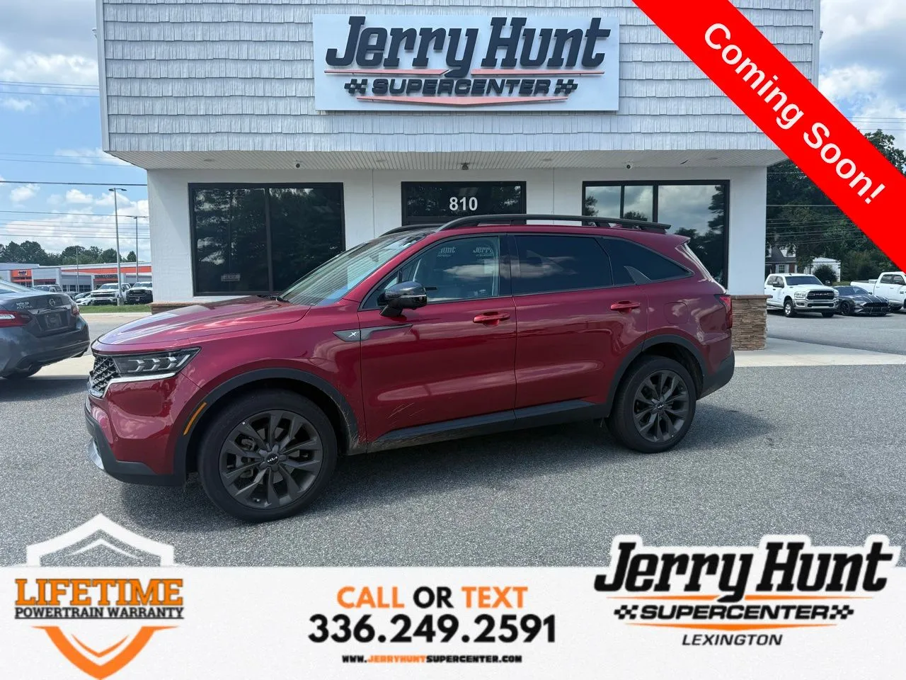 Red 2022 Kia Sorento X-Line SX Prestige for sale in Lexington, NC