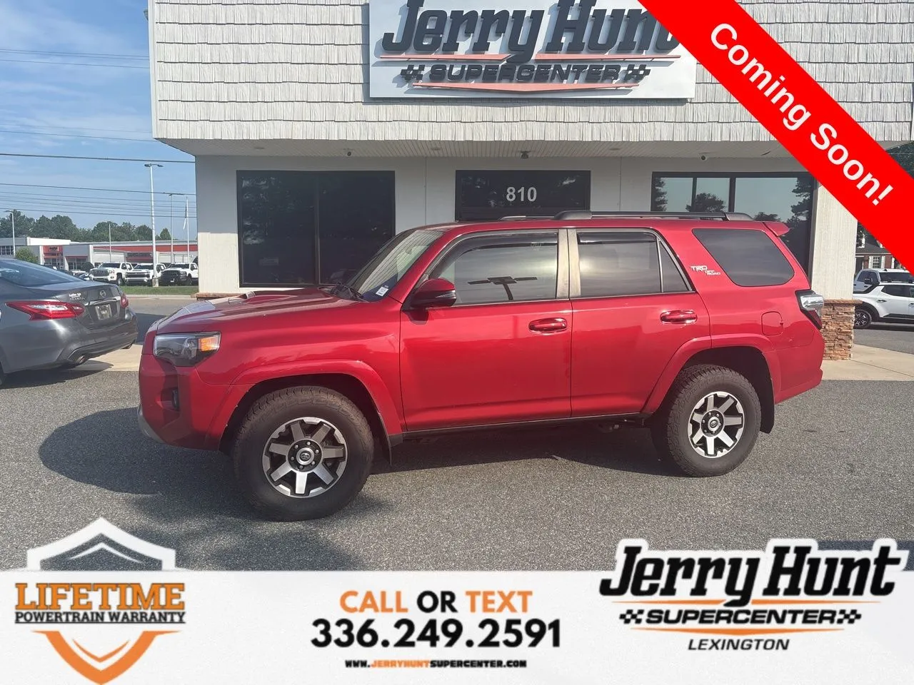 Red 2021 Toyota 4Runner TRD Off-Road Premium for sale in Lexington, NC