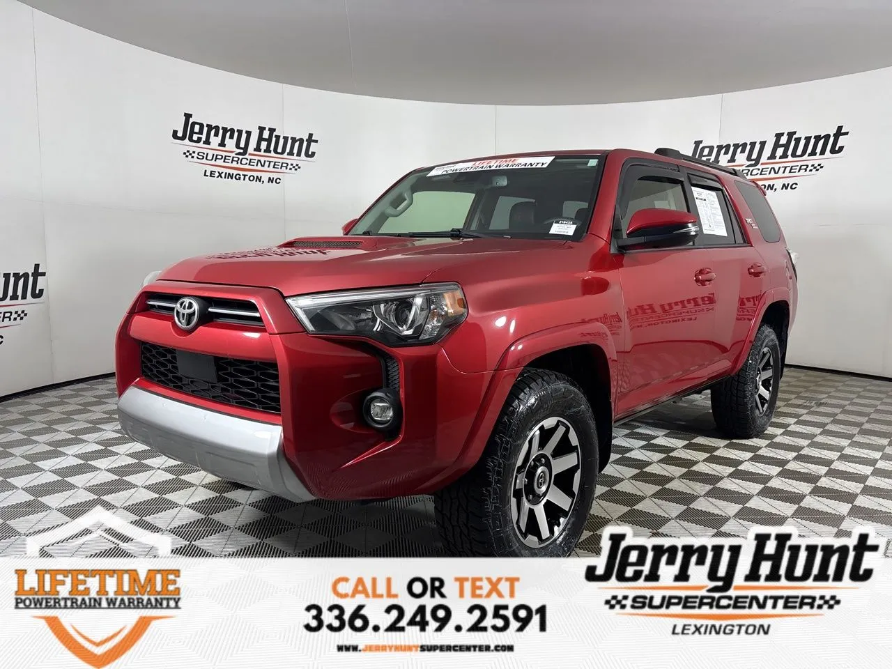 Red 2021 Toyota 4Runner TRD Off-Road Premium for sale in Lexington, NC
