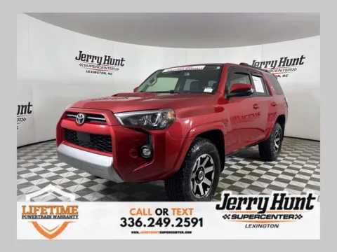 Red 2021 Toyota 4Runner TRD Off-Road Premium for sale in Lexington, NC