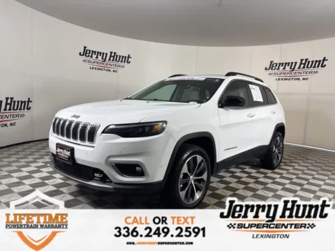 White 2022 Jeep Cherokee Limited for sale in Lexington, NC