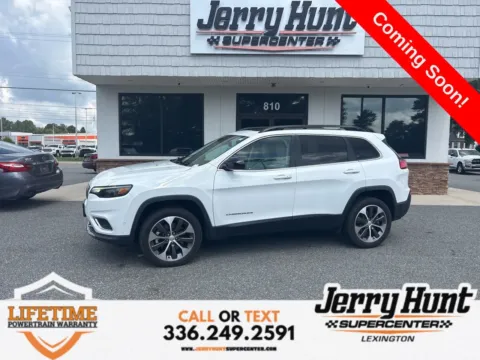 White 2022 Jeep Cherokee Limited for sale in Lexington, NC