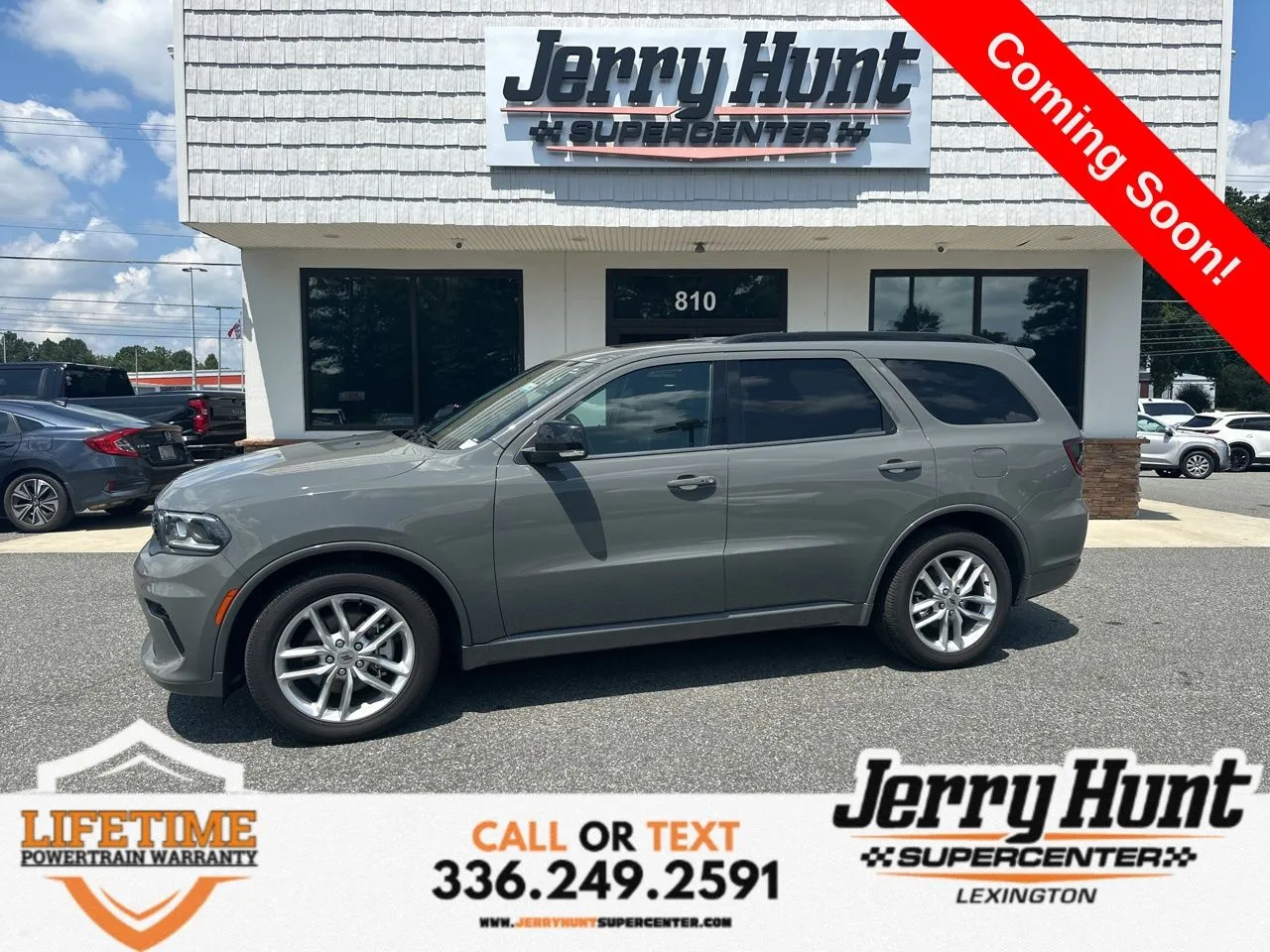 Gray 2024 Dodge Durango GT Plus for sale in Lexington, NC