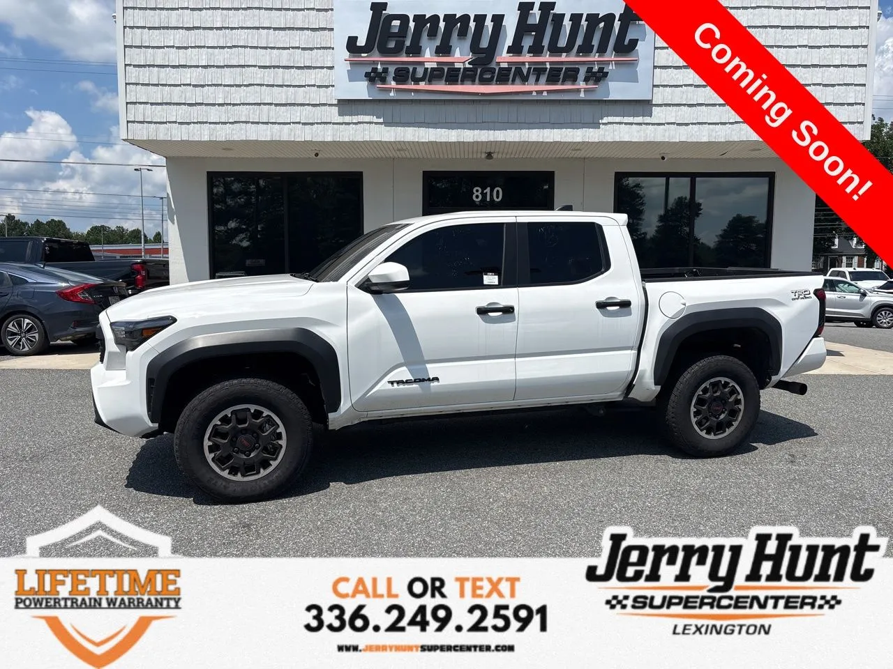White 2024 Toyota Tacoma TRD Sport for sale in Lexington, NC