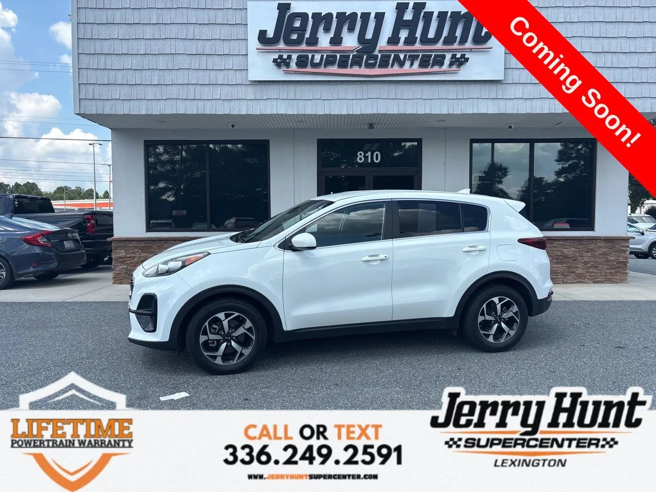 White 2021 Kia Sportage LX for sale in Lexington, NC