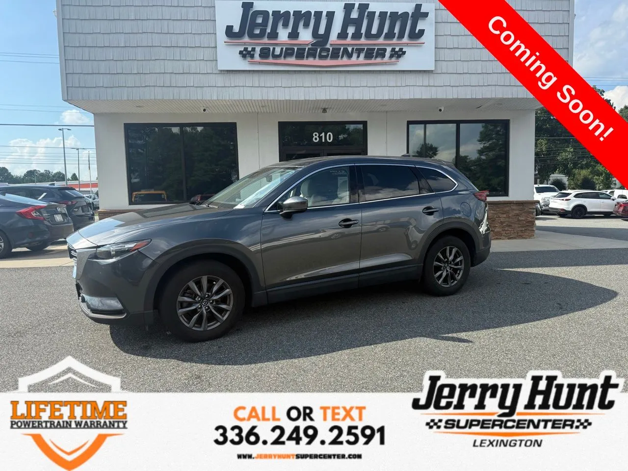 Gray 2022 Mazda CX-9 Touring for sale in Lexington, NC