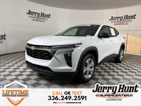White 2025 Chevrolet Trax LS for sale in Lexington, NC