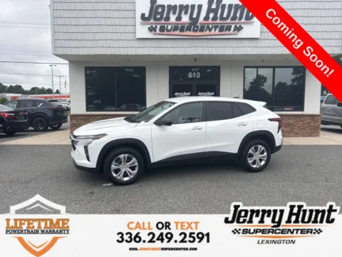 White 2025 Chevrolet Trax LS for sale in Lexington, NC