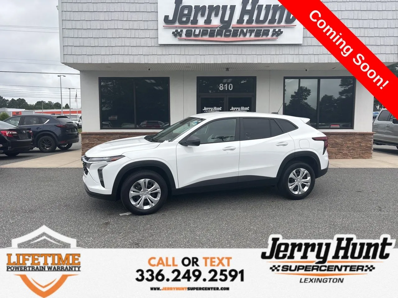 White 2025 Chevrolet Trax LS for sale in Lexington, NC