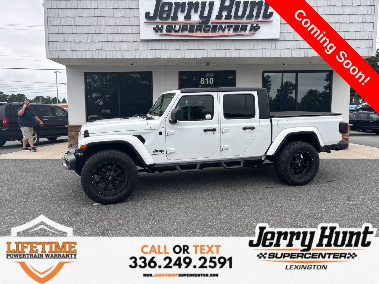 White 2021 Jeep Gladiator Sport for sale in Lexington, NC