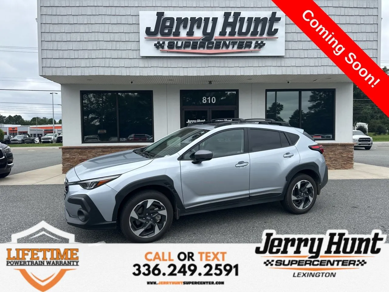 Silver 2024 Subaru Crosstrek Limited for sale in Lexington, NC