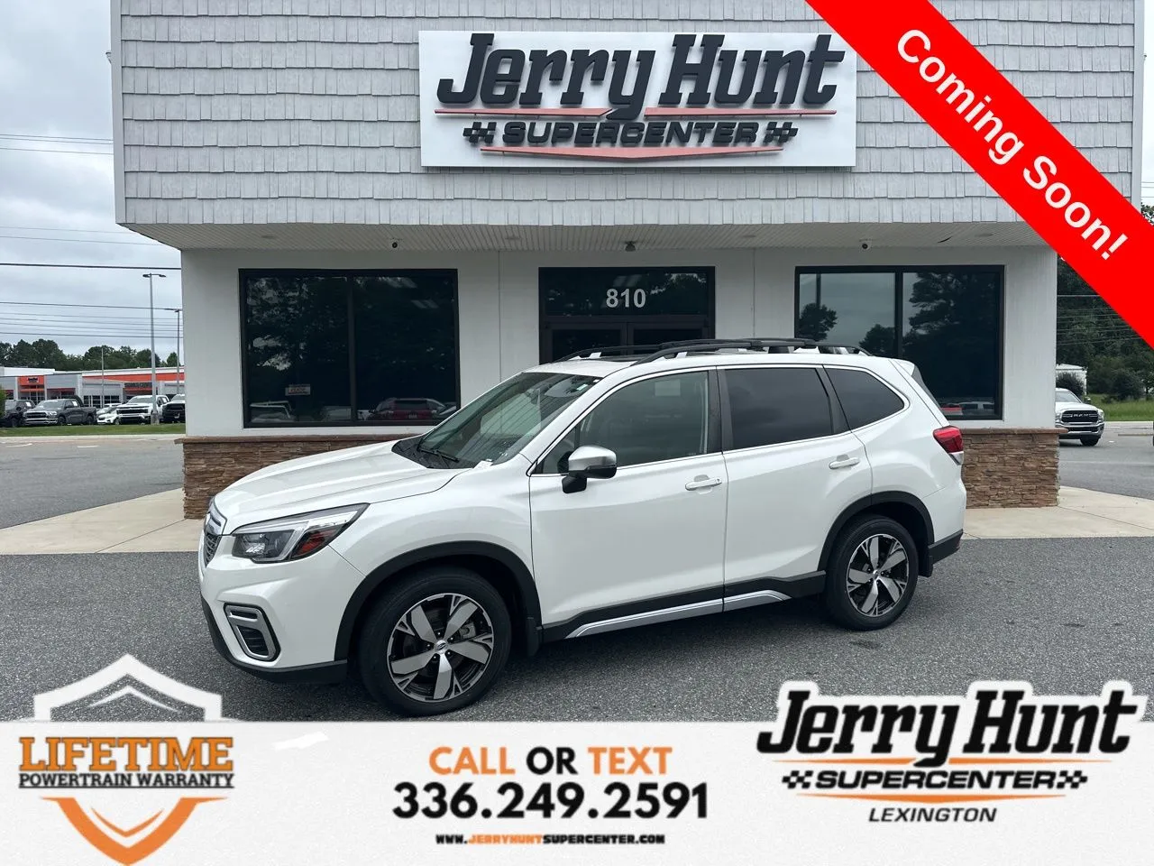 White 2021 Subaru Forester Touring for sale in Lexington, NC