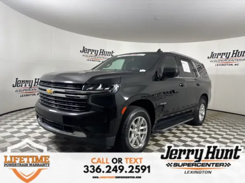 Black 2021 Chevrolet Tahoe LT for sale in Lexington, NC