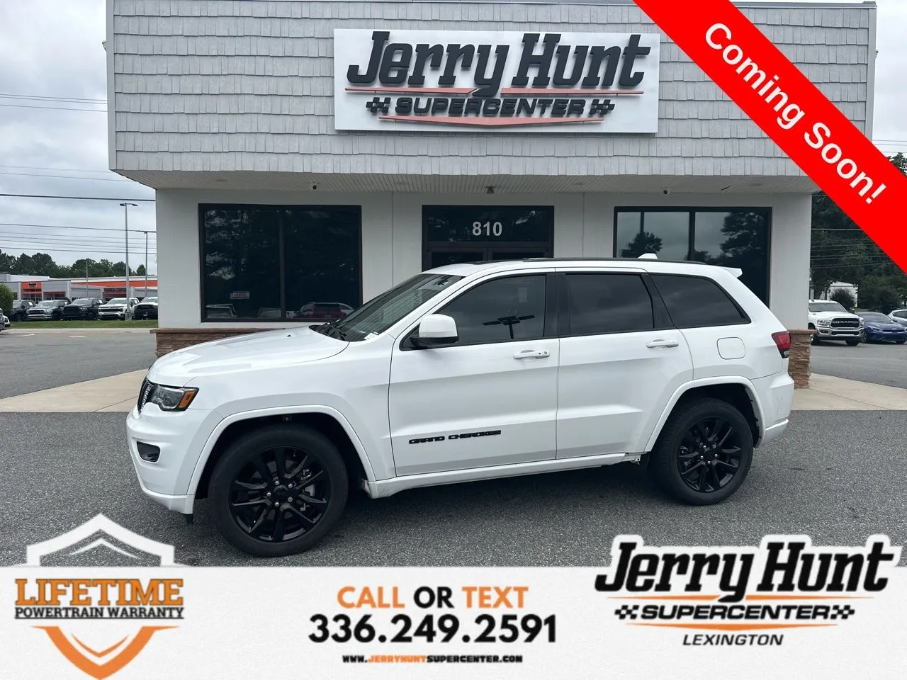 White 2021 Jeep Grand Cherokee Laredo X for sale in Lexington, NC